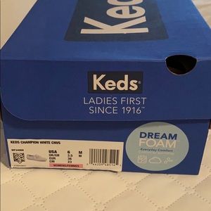 Keds Champion White Canvas